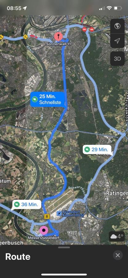 *City, Naehe Hbf, Kingsizebetten, Fitnessecke* Duisburg Eksteriør bilde